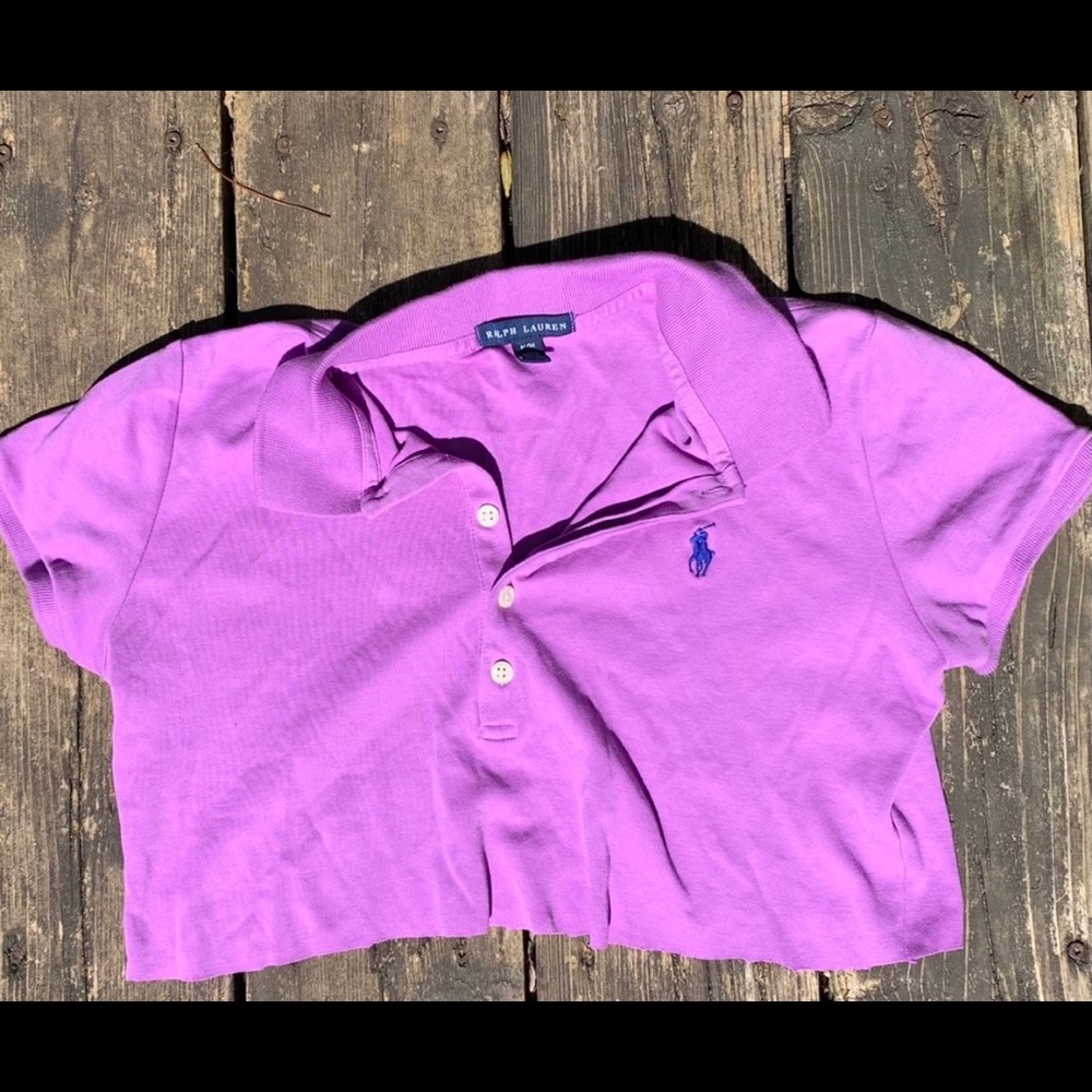 Ralph Lauren cropped women’s polo
